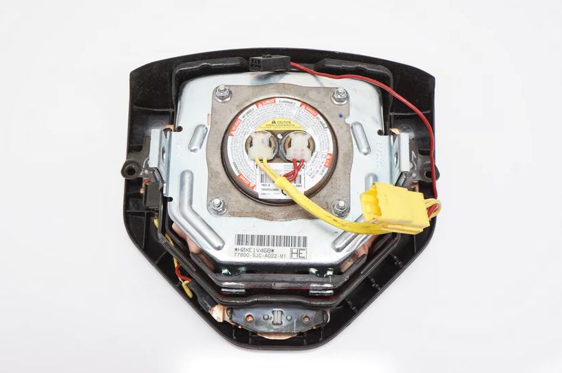 2006-2014 Honda Ridgeline black Left Driver Side Steering Wheel Air Bag Airbag